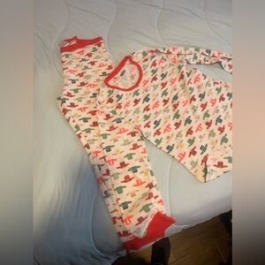 Old Navy Christmas Sweater Pajamas. Top is size L, Bottoms are size L
